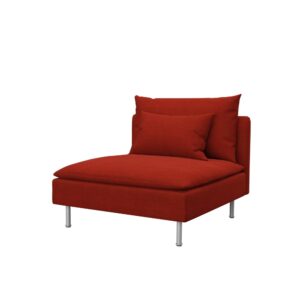 IKEA SÖDERHAMN Överdrag till 1-sits sektion