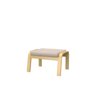 IKEA POÄNG Överdrag till fotpall