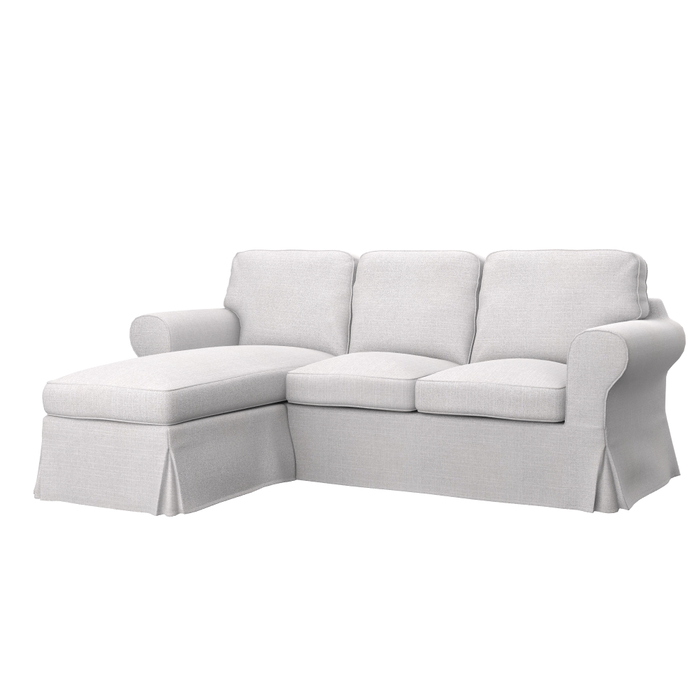 IKEA EKTORP Överdrag till 2-sits soffa med schäslong