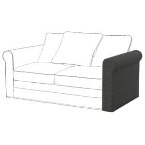 IKEA GRONLID Överdrag till armstöd