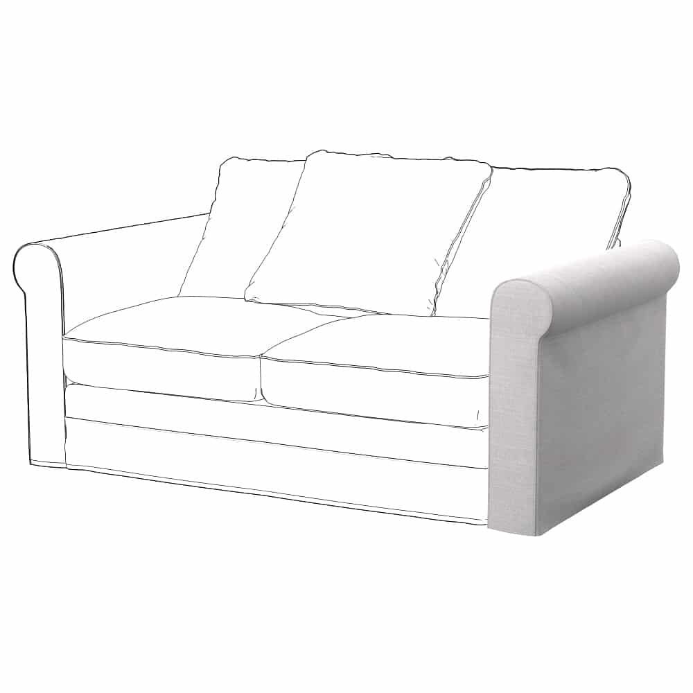 IKEA GRONLID Överdrag till armstöd