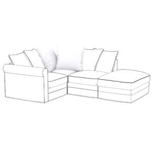 IKEA GRONLID Överdrag till hörnelement