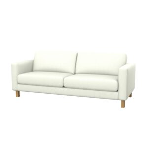 IKEA KARLSTAD Överdrag till 3-sits bäddsoffa