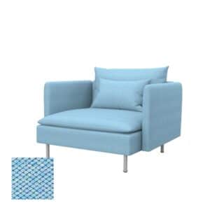 IKEA SÖDERHAMN Överdrag till fåtölj