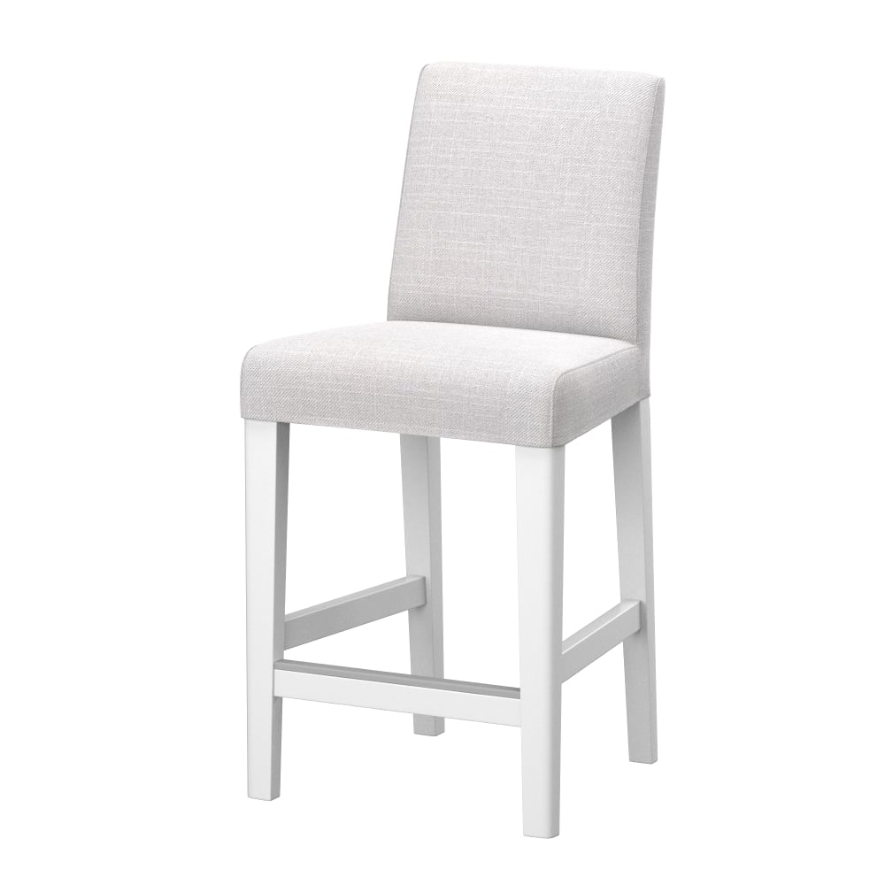 IKEA BERGMUND Överdrag till barstol med ryggstöd